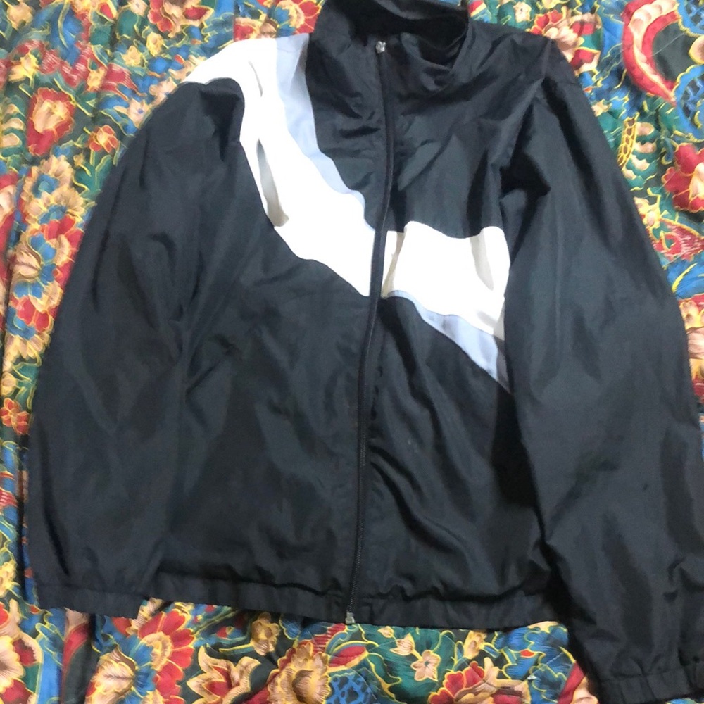 BCG Black Windbreaker Jacket